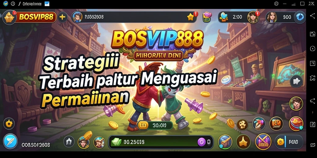 Screenshot gameplay dari BOSVIP88 yang menunjukkan strategi dalam aksi.