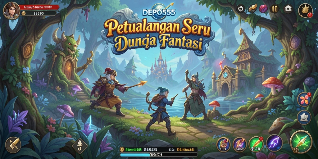 Gameplay seru dalam DEPO555 yang penuh tantangan dan petualangan.