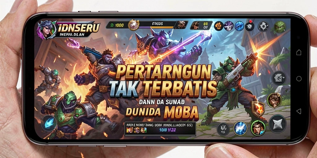 Tampilan menarik dari gameplay <strong>IDNSERU</strong> yang penuh aksi dan strategi.