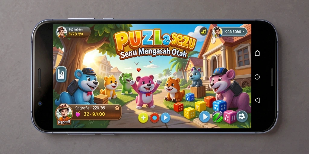 Tampilan gameplay L777 yang menarik dan penuh warna.