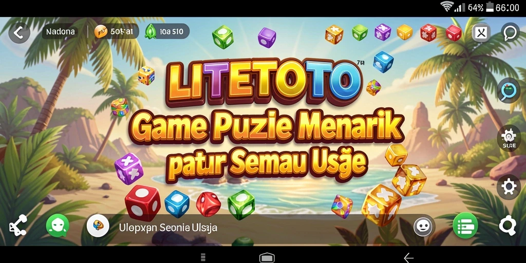 Screenshot LITETOTO menampilkan gameplay menantang yang menyenangkan.