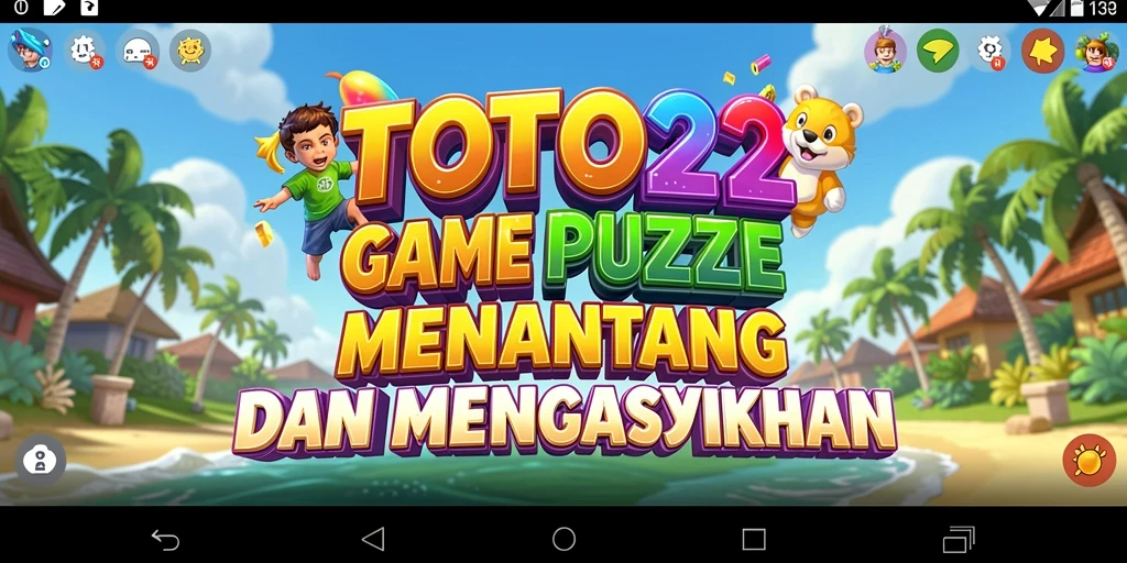Tampilan menarik gameplay TOTO22 dengan tantangan Puzzle.